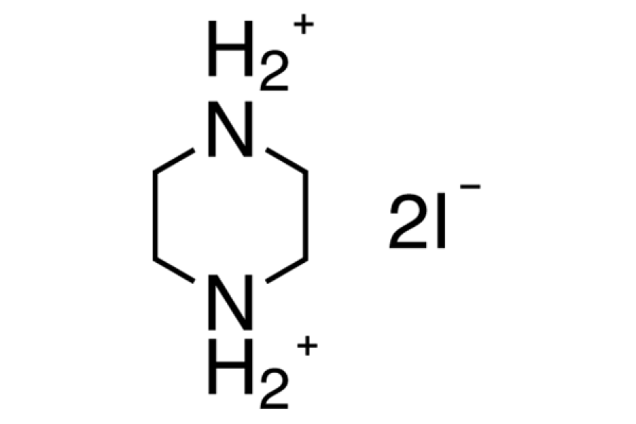 Piperazine-1,4-diium iodide